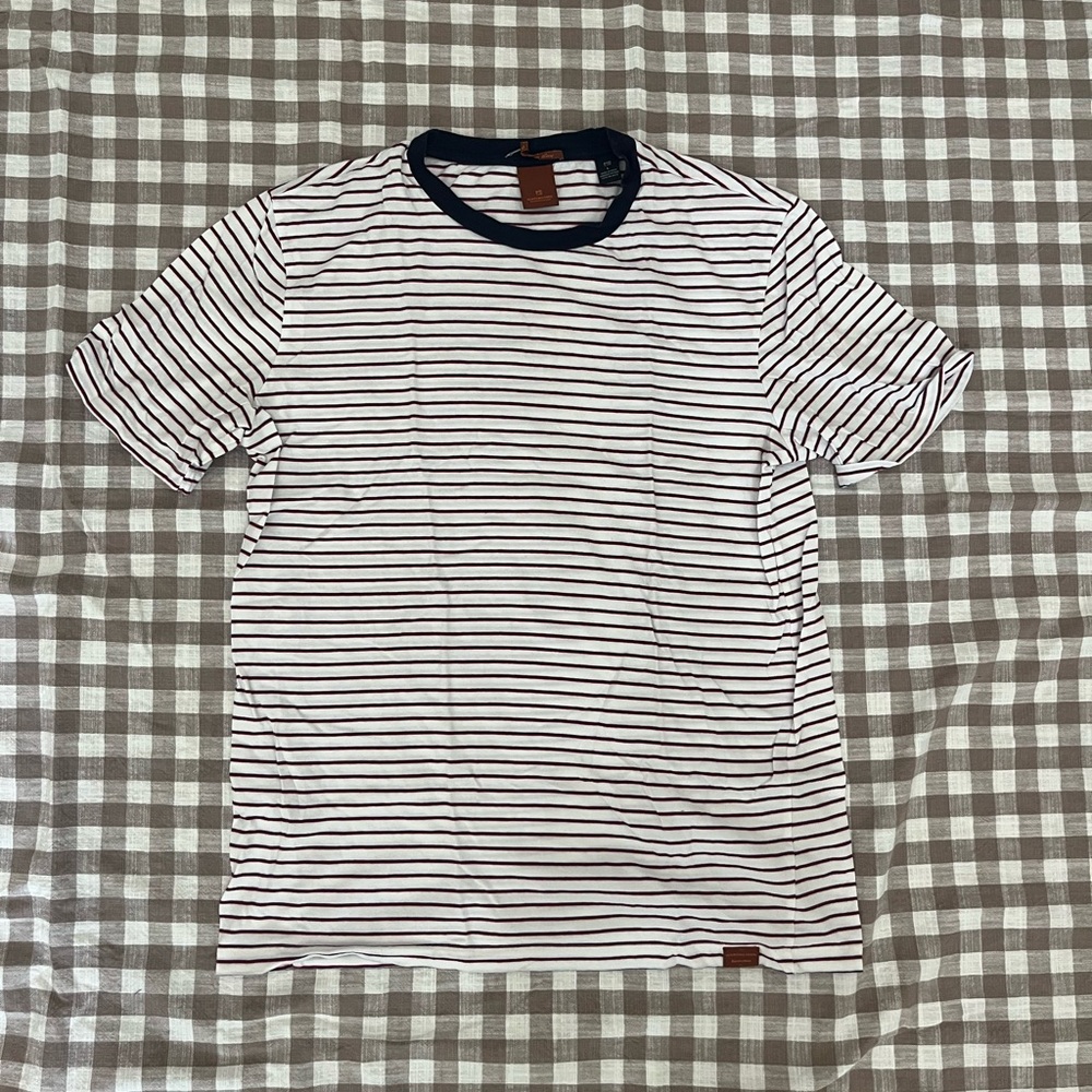 Scotch and Soda Cotton Striped Men's Shirt